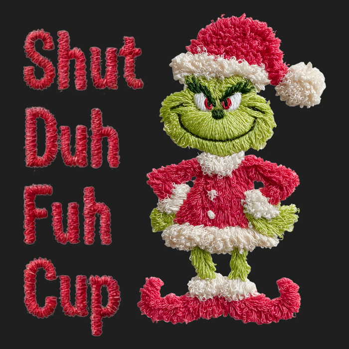 Christmas Grinch DTF Transfer Ready to Press