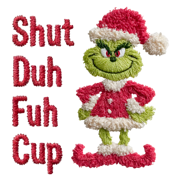 Christmas Grinch DTF Transfer Ready to Press