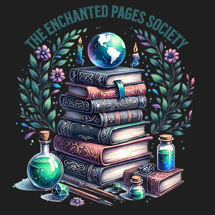 Enchanted Pages Society DTF Transfer Bügelfertig