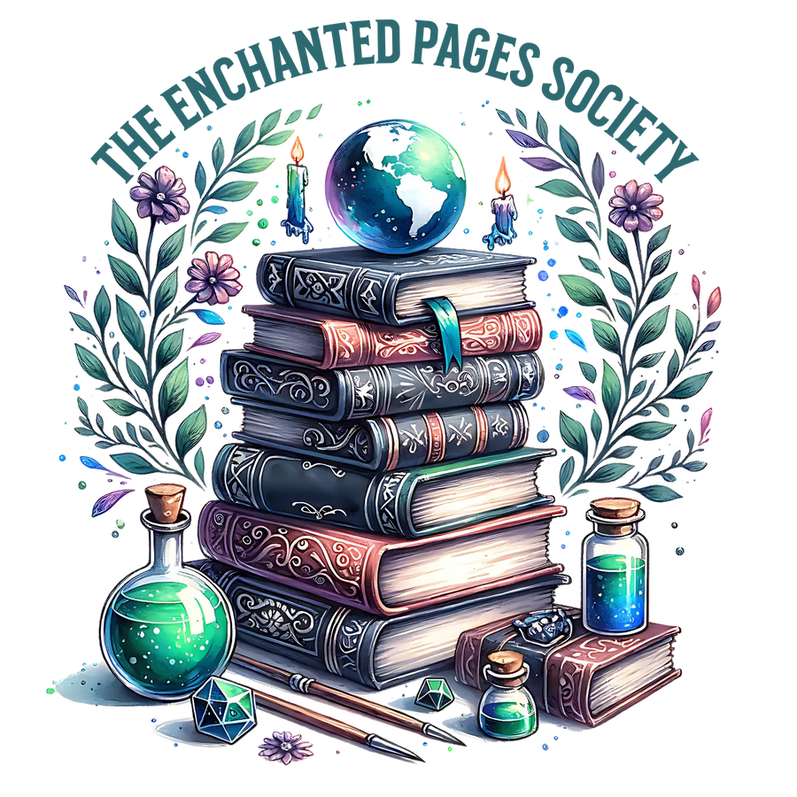 Enchanted Pages Society DTF Transfer Ready to Press