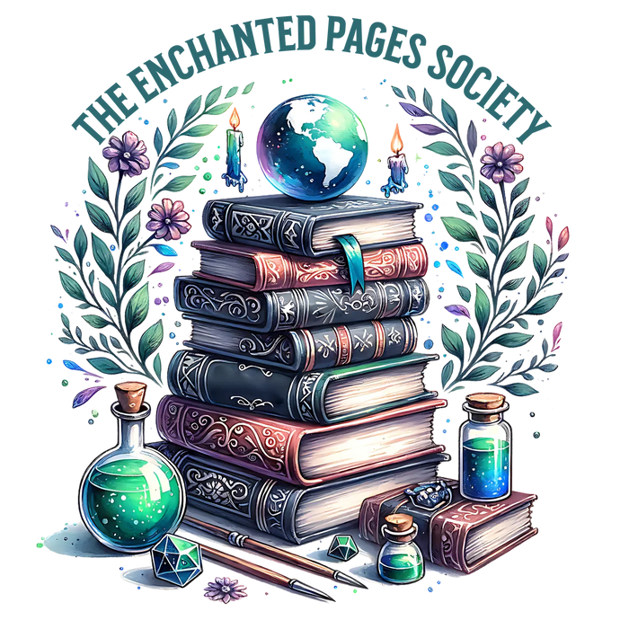 Enchanted Pages Society DTF Transfer Bügelfertig