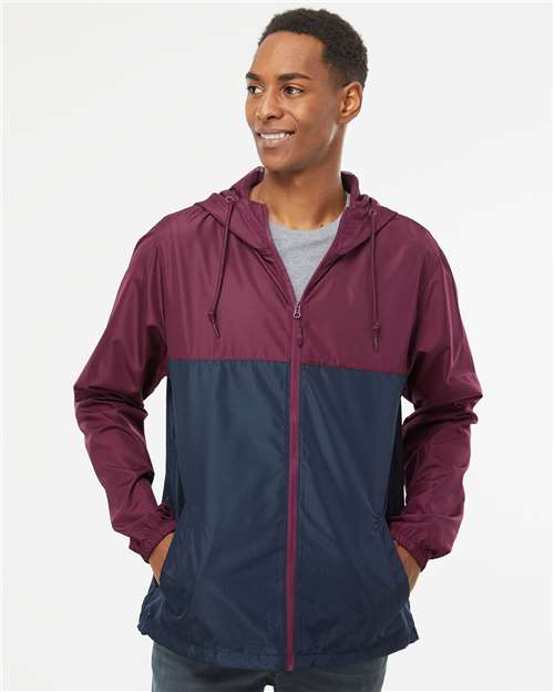 Independent Trading Co. - Lightweight Windbreaker Full-Zip Jacket - XL - EXP54LWZ