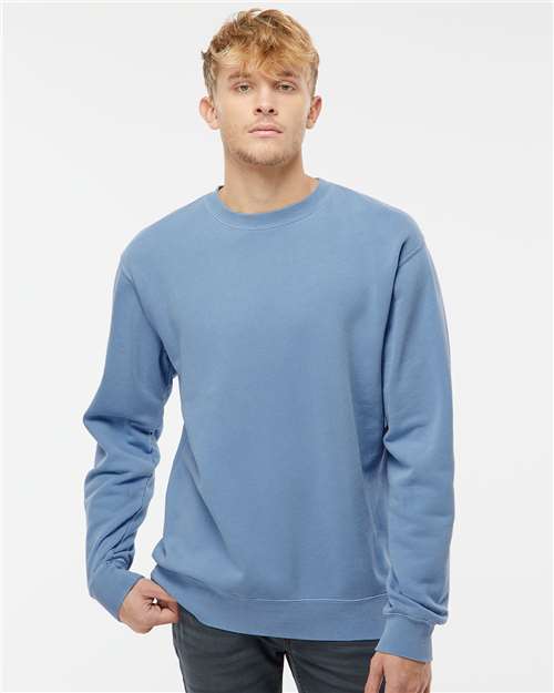 Independent Trading Co. - Midweight Pigment-Dyed Crewneck Sweatshirt - M - PRM3500