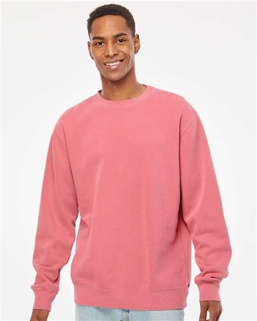 Independent Trading Co. - Midweight Pigment-Dyed Crewneck Sweatshirt - XL - PRM3500