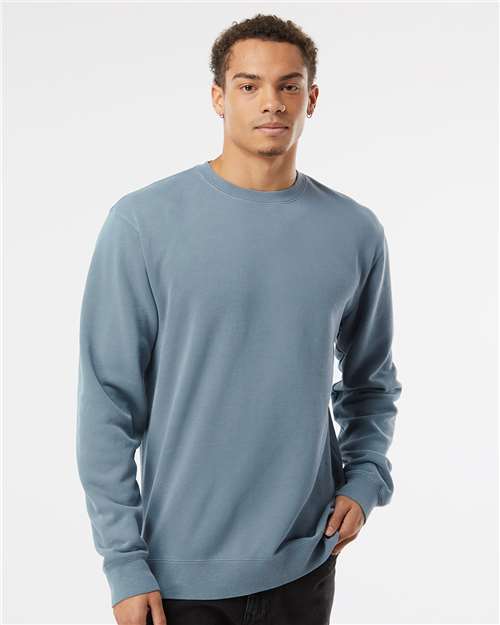 Independent Trading Co. - Midweight Pigment-Dyed Crewneck Sweatshirt - L - PRM3500