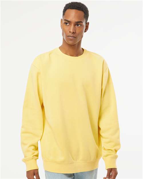 Independent Trading Co. - Midweight Pigment-Dyed Crewneck Sweatshirt - M - PRM3500