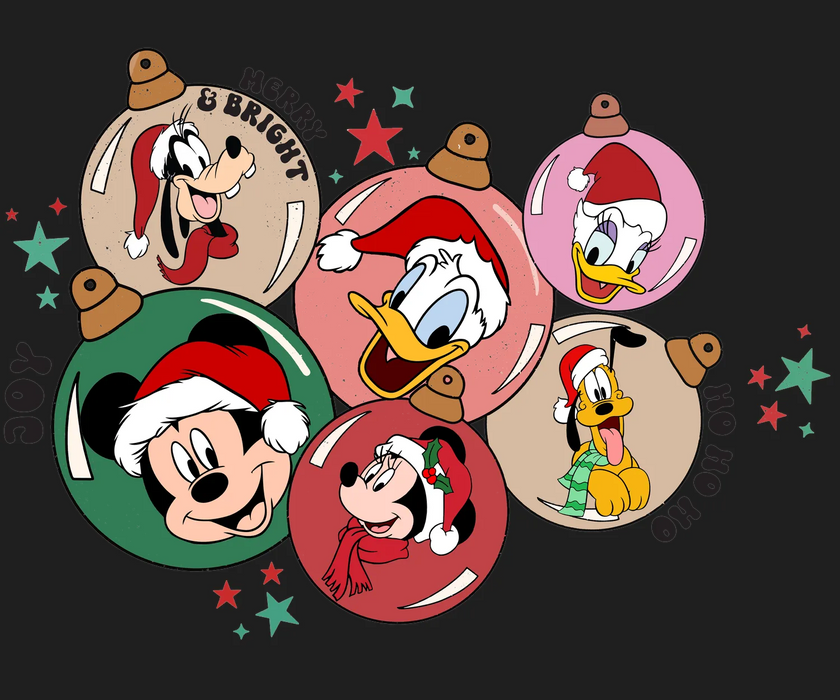 Christmas Cheer DTF Transfer Ready to Press