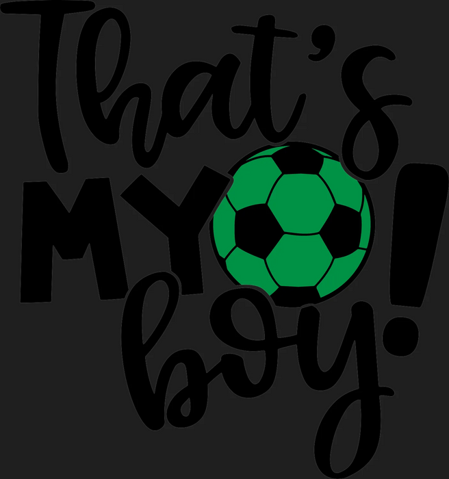 Soccer Ball DTF Transfer Ready to Press