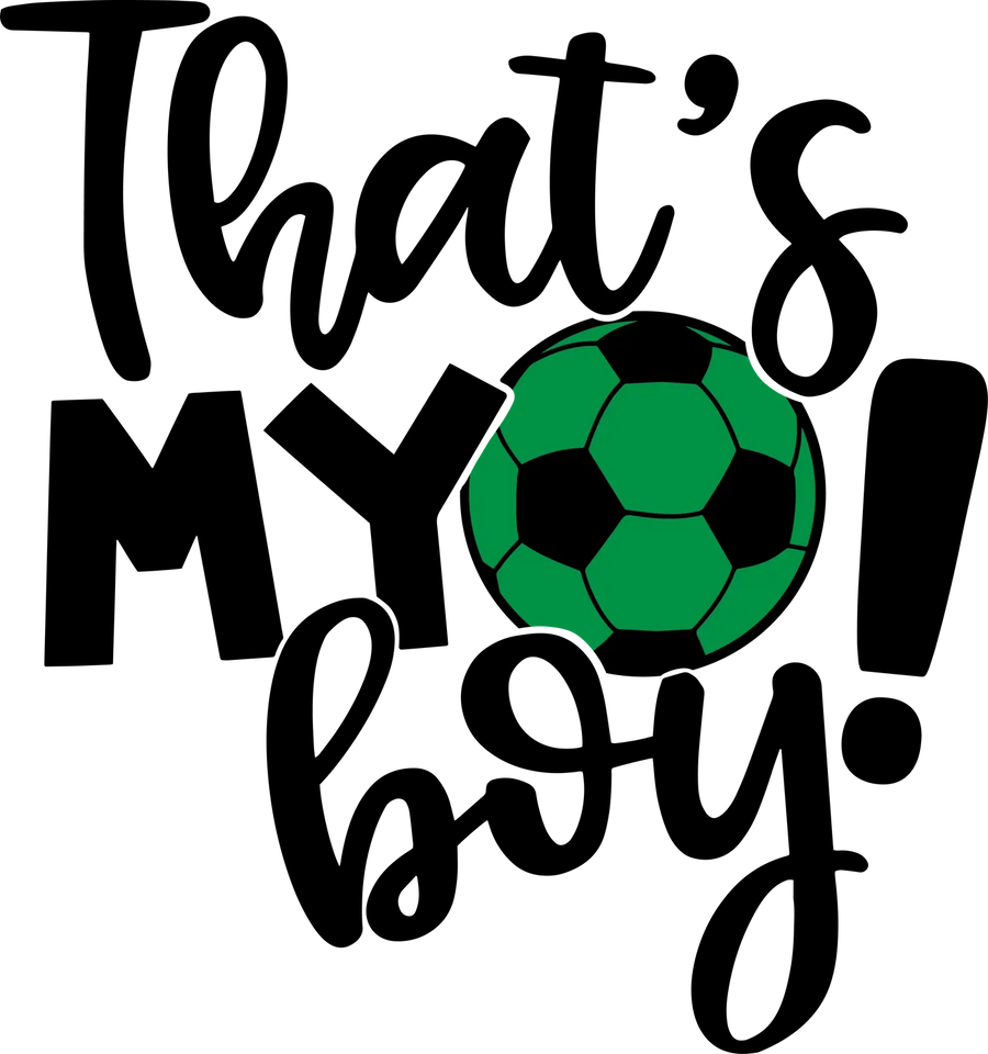 Soccer Ball DTF Transfer Ready to Press
