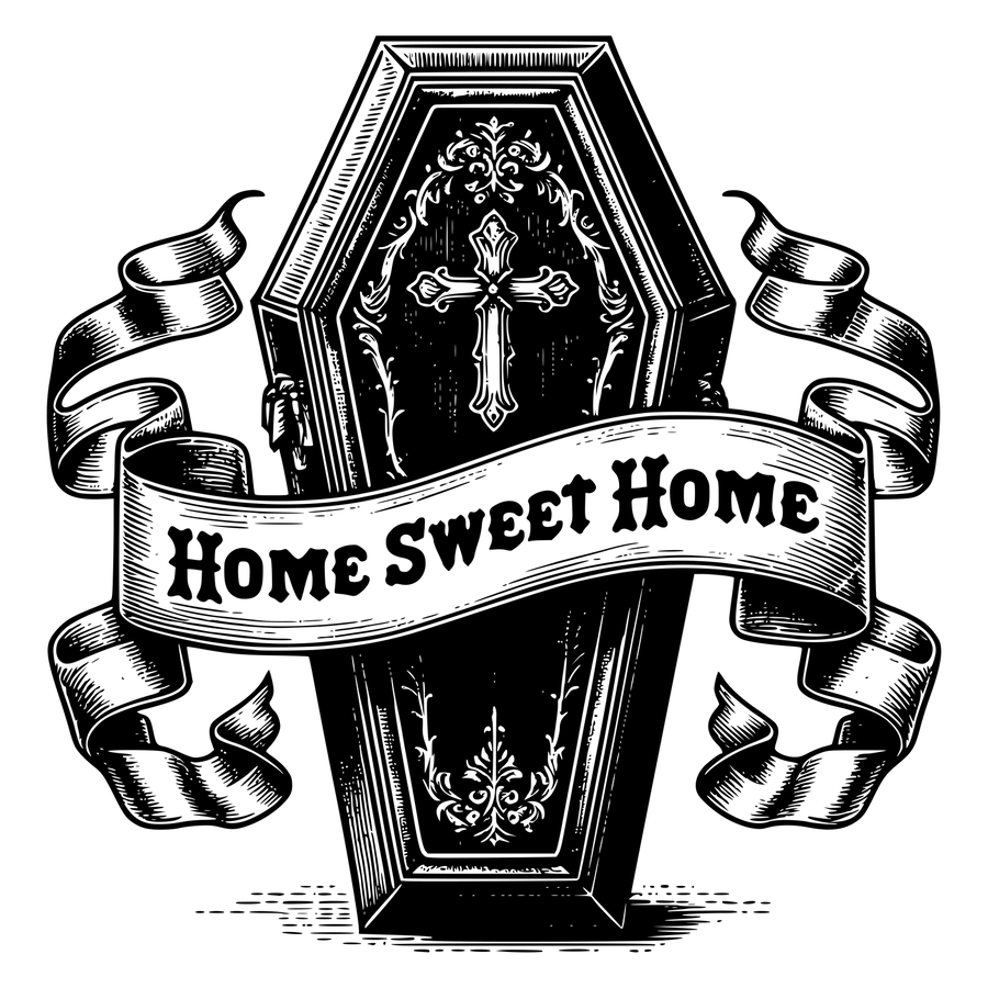 Ready to Press DTF Transfer - Black Image