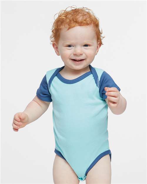 Rabbit Skins - Infant Baby Rib Bodysuit - 6M - 4400