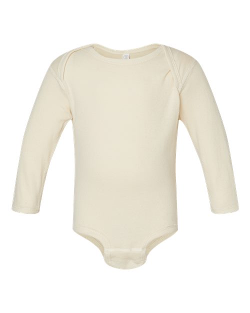 Infant Long Sleeve Baby Rib Bodysuit