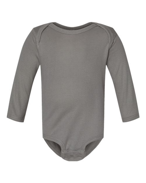 Infant Long Sleeve Baby Rib Bodysuit