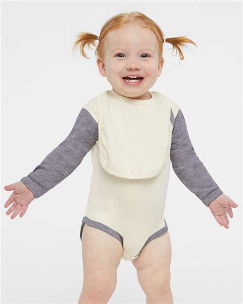 Infant Long Sleeve Baby Rib Bodysuit