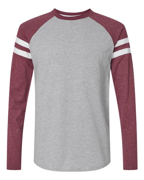 Fine Jersey Mash Up Long Sleeve Tee