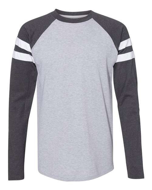 Fine Jersey Mash Up Long Sleeve Tee