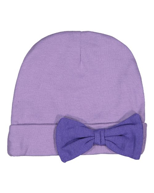 Premium Jersey Infant Bow Cap