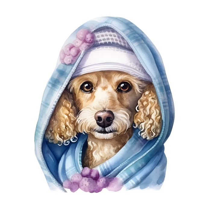 Cute Dog DTF Transfer Ready to Press