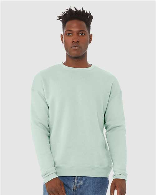 Sponge Fleece Drop Shoulder Crewneck Sweatshirt