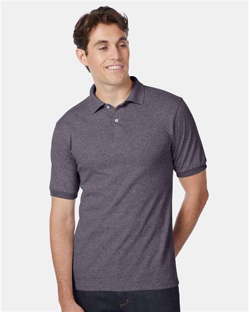 Hanes - Ecosmart® Jersey Polo - XL - 054X