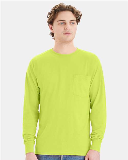 Workwear Long Sleeve Pocket T-Shirt