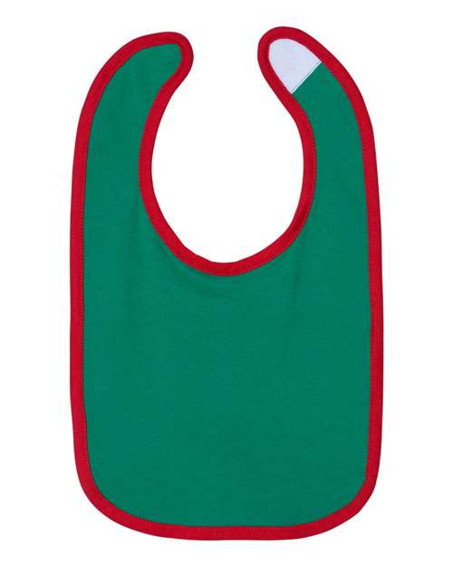 Infant Contrast Trim Premium Jersey Bib