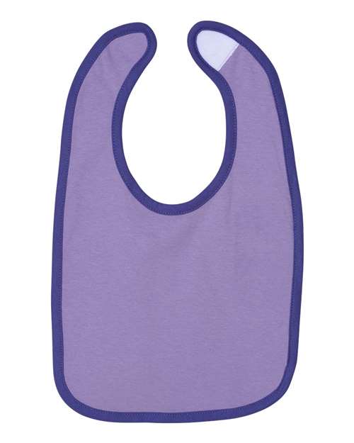 Infant Contrast Trim Premium Jersey Bib