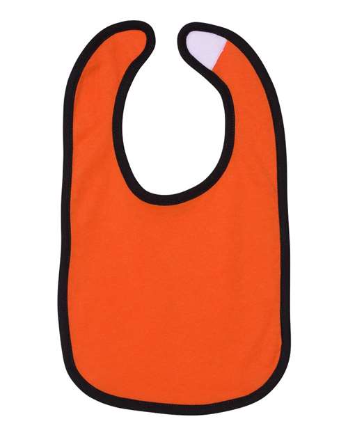 Infant Contrast Trim Premium Jersey Bib