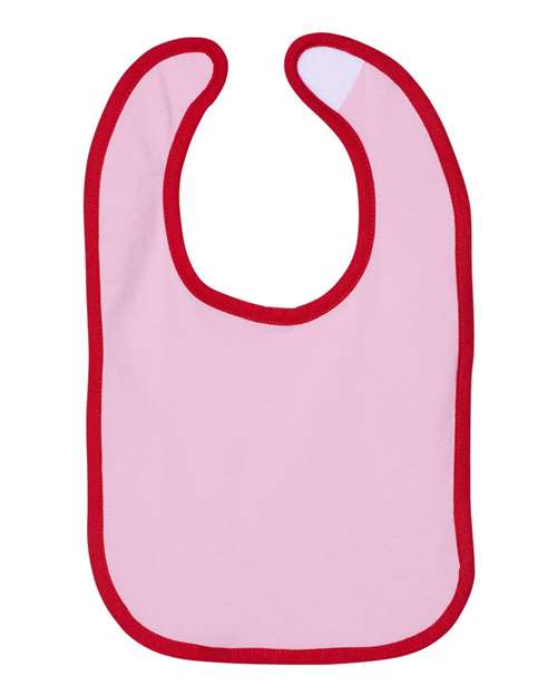 Infant Contrast Trim Premium Jersey Bib