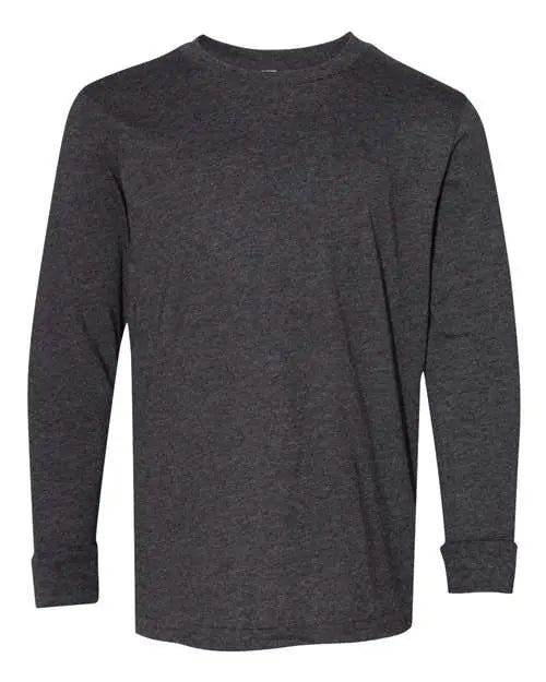 Youth Fine Jersey Long Sleeve Tee - DTF Center 