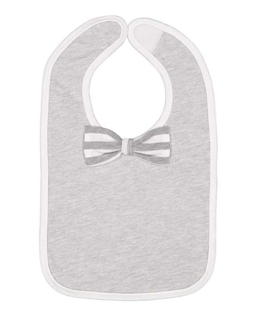 Infant Baby Rib Bow Tie Bib