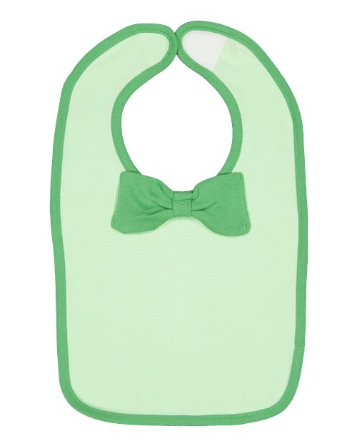 Infant Baby Rib Bow Tie Bib