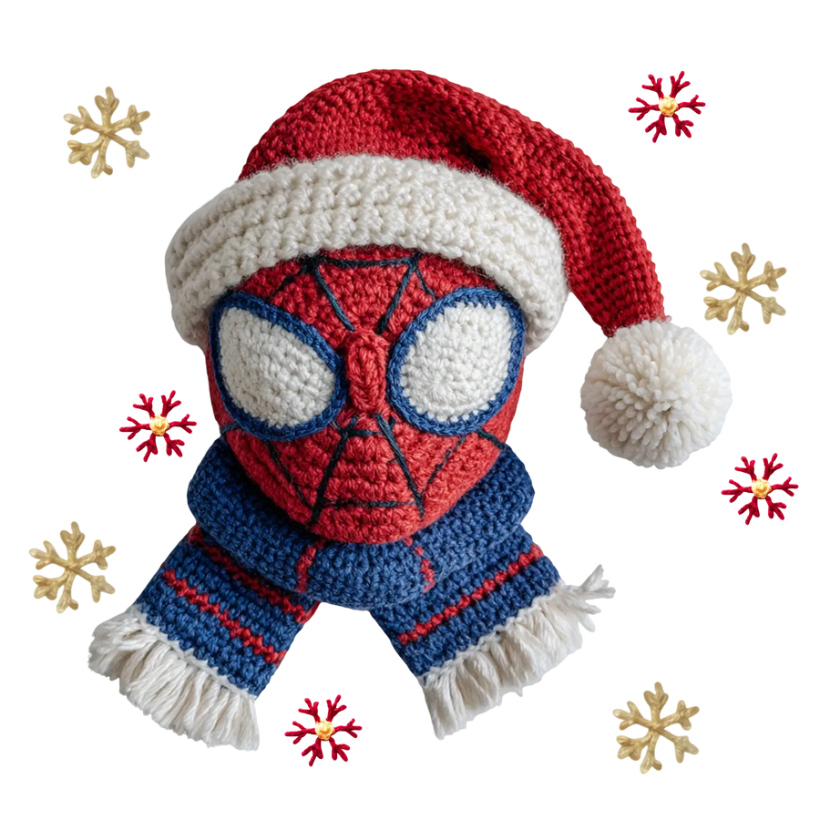 Holiday Spider Hero DTF Transfer Ready to Press