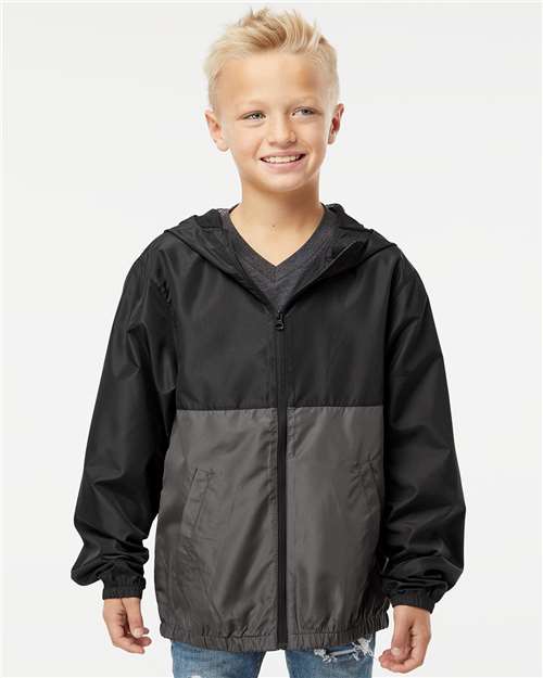 Youth Lightweight Windbreaker Full-Zip Jacket