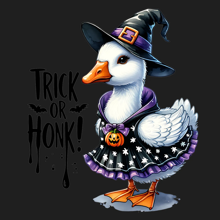 Halloween Duck DTF Transfer Ready to Press