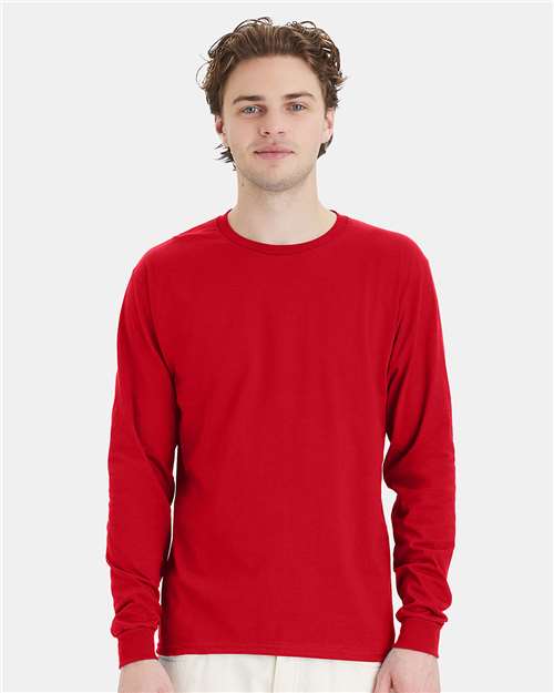 Hanes - Essential-T Long Sleeve T-Shirt - M - 5286