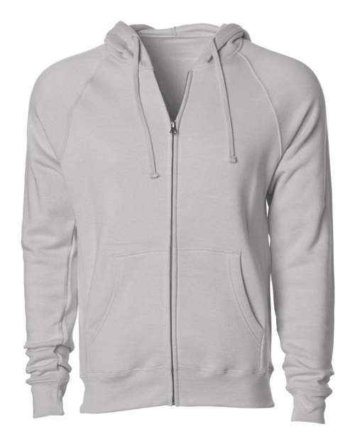 Special Blend Raglan Full-Zip Hooded Sweatshirt