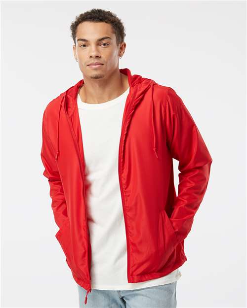 Independent Trading Co. - Lightweight Windbreaker Full-Zip Jacket - 3XL - EXP54LWZ