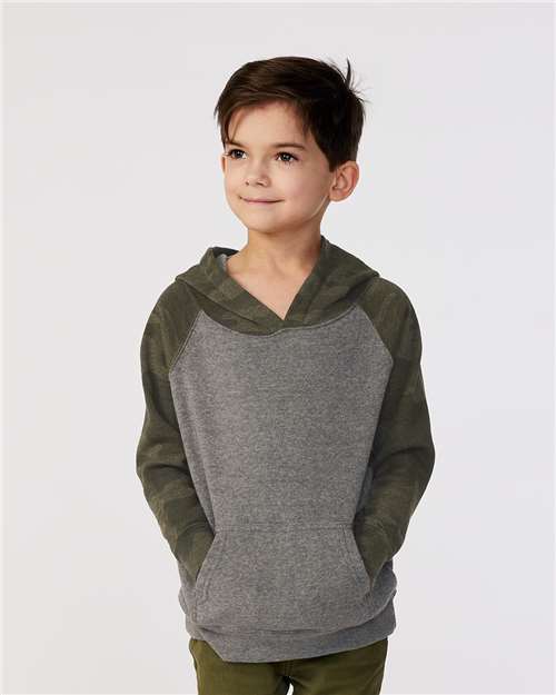 Toddler Special Blend Hooded Raglan Sweatshirt