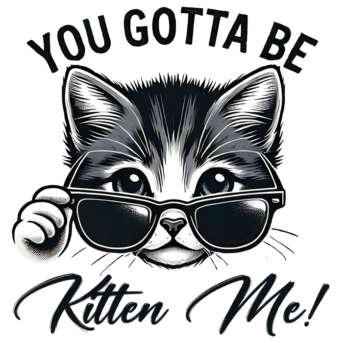 Kitten Me DTF Transfer Ready to Press