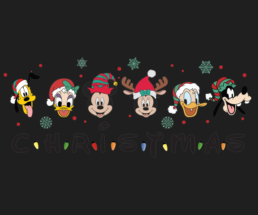 Christmas Joy DTF Transfer Ready to Press