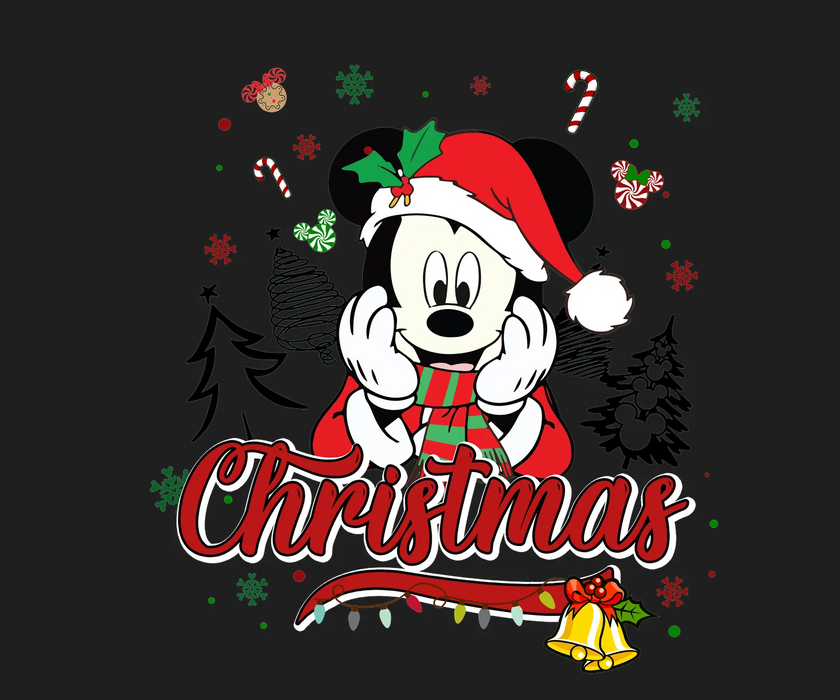 Christmas Cheer DTF Transfer Ready to Press