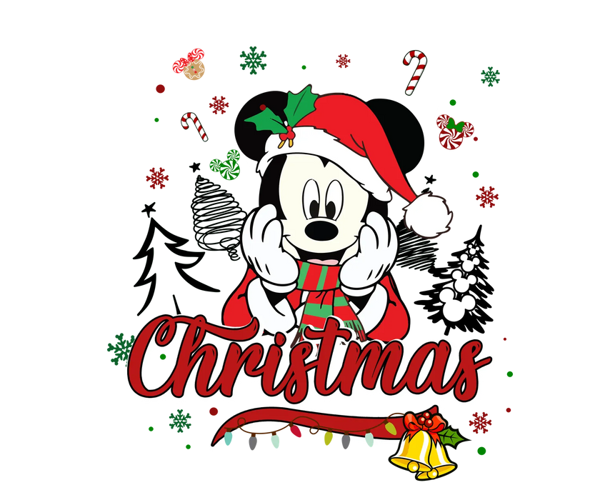 Christmas Cheer DTF Transfer Ready to Press