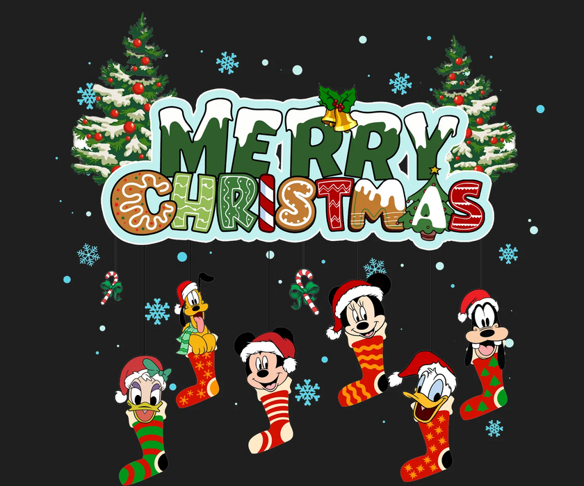 Christmas Cheer DTF Transfer Ready to Press