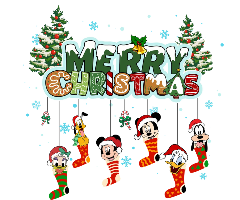 Christmas Cheer DTF Transfer Ready to Press