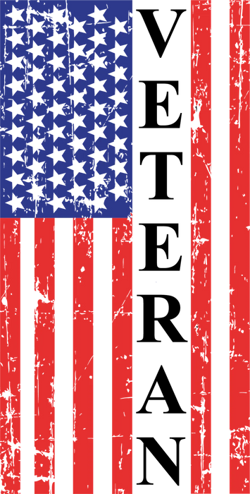 Veteran American Flag DTF Ready to Press
