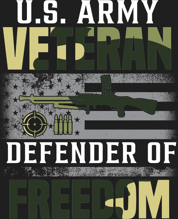 Veteran Freedom DTF Transfer Ready to Press