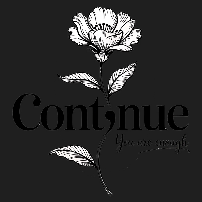 Continue Floral DTF Transfer Ready to Press