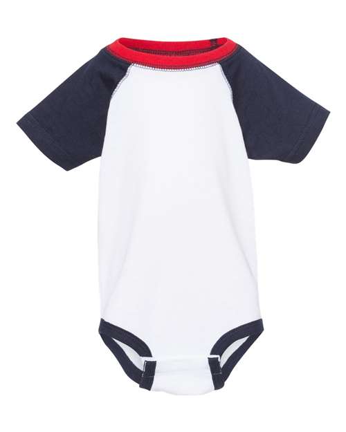 Infant Baseball Fine Jersey Bodysuit