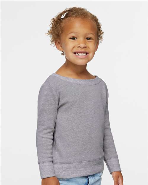 Toddler Harborside Mélange French Terry Crew